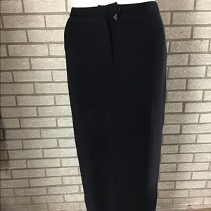 Catalyst New York black maxi skirt size 12.